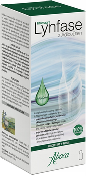 Дієтична добавка Aboca Lynfase Концентрат у вигляді рідини 180 г (8032472019145)