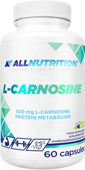 Дієтична добавка AllNutrition L-карнозин 500 мг 60 капсул (5902837752792)