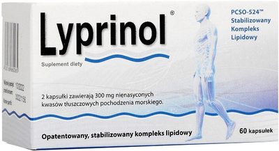 Suplement diety PharmaLink Lyprinol 60 kapsułek (4260168660065)