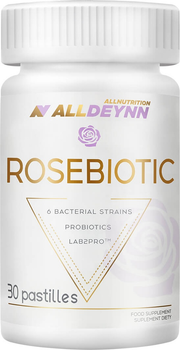 Дієтична добавка Alldeynn Rosebiotic 30 пастилок (5902837742625)