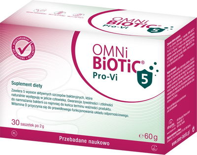 Suplement diety Omni-Biotic Pro-Vi 5 30 saszetek x 2 g (9120117912803)
