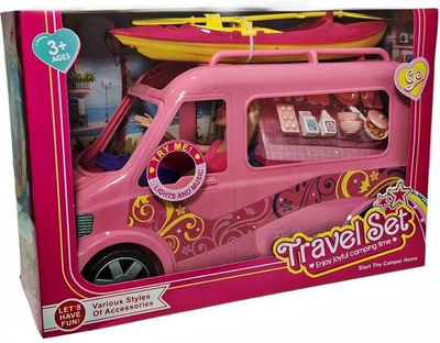 Лялька з аксесуарами Swede Рожевий Кемпер (5902496213481)