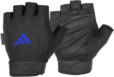 Перчатки для фитнеса Adidas Essential Adjustable Gloves р. S (ADGB-12433-NL) Black/Blue