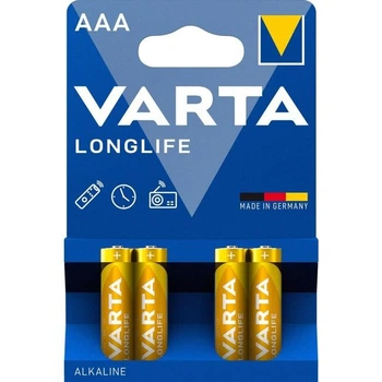 Батарейка ААА/ 1.5V/ LR3 (Поштучно), Золота Longlife Varta