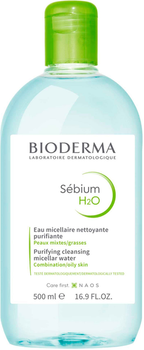 Мицеллярный лосьон Bioderma Sebium H2O Micellaire Solution 500ml