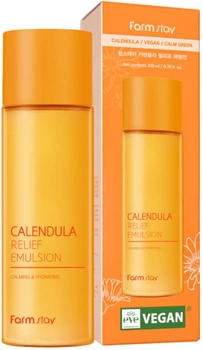 Эмульсия для лица с календулой Farmstay Calendula Relief Emulsion 200 мл (8809783325926)