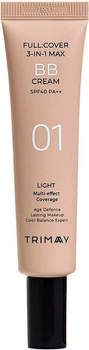 BB-крем Trimay Max 3 в 1 Spf 40 01 01 Light з ефектом повного покриття 30 мл (8809822540532)
