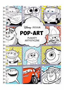 Розмальовка «Disney Pixar Pop-Art» — 60 сторінок