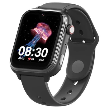 Смарт часы-телефон детский Wonlex KT37 Android с видеозвонком WI-FI GPS SIM-карта AMOLED black
