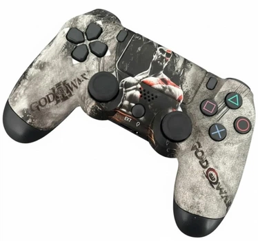 Геймпад для PS4 та ПК Wireless Double-Motor Vibration 4 бездротовий God of War