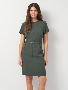 Сукня коротка літня жіноча H&M 1144594 46 Хакі (KAY2000001582749)