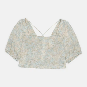 Топ жіночий H&M 0991029 L Бежевий (KAY2000001587331)