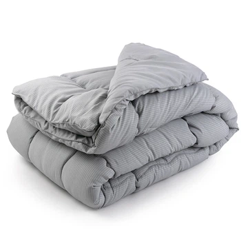 Одеяло Руно - Soft Line всесезонное серое евро 200x220 см 300 гр/м2 (28703)
