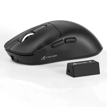 Ігрова бездротова миша Attack SHARK X3 PRO Black PAW3395, 4K/8K Гц