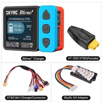 Универсальное зарядное устройство SkyRC B6 Neo+ DC 240W / PD 3.0 126W + набор переходников