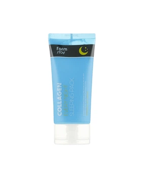 Ночная маска для лица с коллагеном Farm Stay Collagen Every Night Sleeping Pack