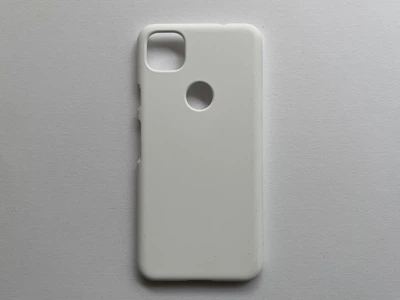 Защитный чехол-панель Black Matte для Google Pixel 4A тонкий, белый, матовый, высококачественный пластик5