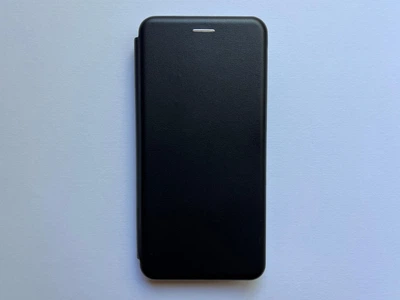 Защитный чехол-книжка Baseus для Samsung Galaxy A36 черный, из матовой искусственной кожи со слотами для карт