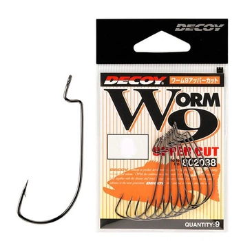 Крючок Decoy Worm9 Upper Cut 03, 9 шт/уп,1562.00.59