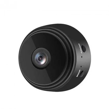 Міні-камера нічного бачення IP Wi-Fi HD A9 Black бездротова