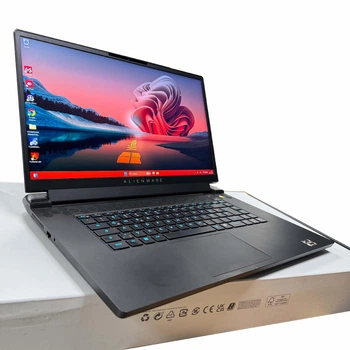 Ігровий ноутбук Dell Alienware m17 R5/ 17.3" 2K, IPS 165 Гц/ AMD Ryzen 7 6800H (8 ядер/ 16 потоків)/ NVIDIA GeForce RTX 3070 Ti (на 8 GB)/ 16 GB DDR5/ 1 TB NVME (Б/В)