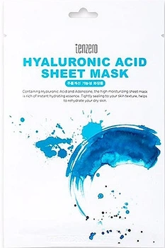 Тканевая маска для лица с гиалуроновой кислотой - Tenzero Hyaluronic Acid Sheet Mask 25ml (1161156-40906726)