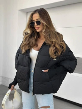 Fashions • Куртка женская демисезонная батал Kiara Fashions 54-56 черный (3032-бр-мо)
