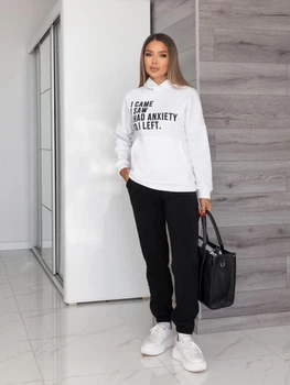 Fashions • Костюм жіночий теплий спортивний Award Fashions 50-52 чорний (7829-фг)