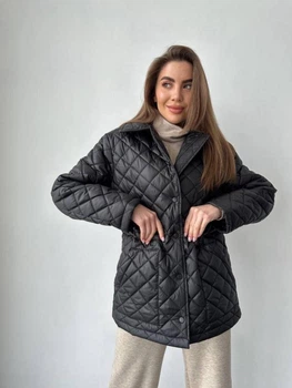 Fashions • Женская куртка Fargo Fashions 46-48 черный (#038-ши)