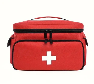Аптечка сумка-органайзер для медикаментов Profi Care Красный 29x19, 5x17,5 см (IBH052R)