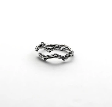 Мужское Кольцо веточка Maxi Silver 9416 SE One Size Серебристый
