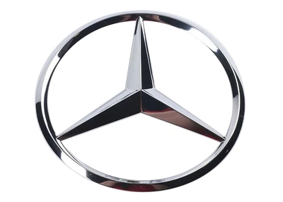 Емблема задня Mercedes-Benz W177 хром 80 мм (на 3 направляючих) OEM A1778170000