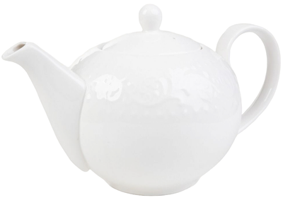 Глечик Homla Sylia з орнаментом Білий 1 л (5904183874739)