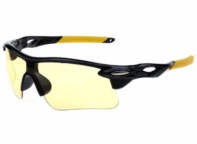 Захисні окуляри для стрільби, вело і мотоспорту Silenta TI8000 Yellow-yellow (12634)