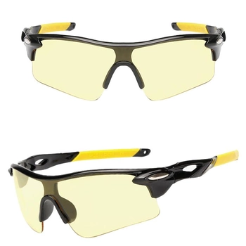 Защитные очки для стрельбы, вело и мотоспорта Silenta TI8000 Yellow-yellow (12634)