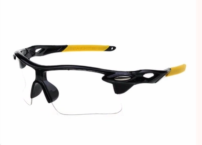 Защитные очки для стрельбы, вело и мотоспорта Silenta TI8000 Clear-yellow (12636)
