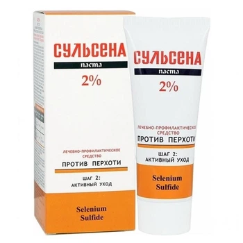 Профілактична паста Сульсена 2% проти лупи 75 мл