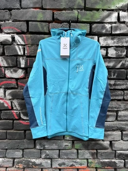 Жіноча флісова кофта Haglöfs LIM Mid Comp Hood L Блакитна
