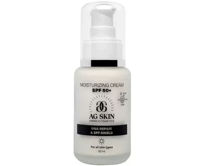 Увлажняющий солнцезащитный крем AG Skin DNA Reapir & SPF Shield Moisturizing Cream SPF 50+ 50 ml