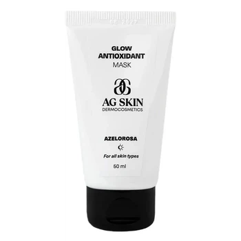 Сяйна антиоксидантна маска для обличчя AG SKIN Azelorosa Glow Antioxidant Mask 60 мл