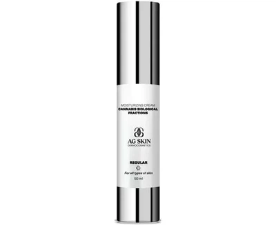 Увлажняющий крем с церамидами и каннабисом AG Skin Regular Moisturising Cream Cannabis Biological Fractions 50 ml