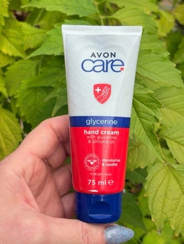 Увлажняющий крем для рук Avon Care с глицерином и миндальным маслом, 75 мл