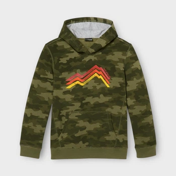 Худі Eddie Bauer толстовка кофта з капюшоном дитяча підліткова на хлопчика 164 см (14 років) зелена