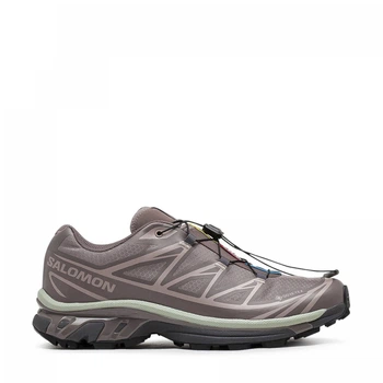 Жіночі кросівки Salomon XT-6 GORE-TEX Iron Etherea/Seagrass 44 Коричневий L47732600