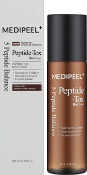 Антивіковий тонер з пептидами MEDIPEEL Peptide-Tox Bor Toner 180 мл