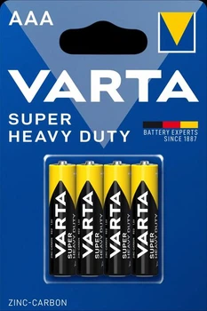 Батарейка VARTA AAA R03 Super heavy duty 2003 4BL