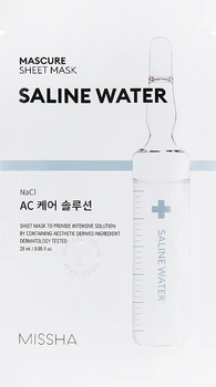 Маска із сольовим розчином Missha Mascure AC Care Solution Sheet Mask Saline Water 28ml