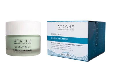 Atache Essentielle Reaffirming Mask Green Tea Восстанавливающая и успокаивающая маска с экстрактом зеленого чая 50мл