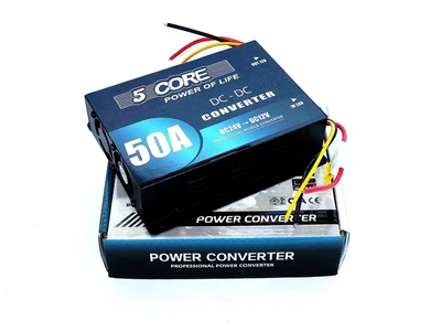 Понижувальний інвертор 5CORE DC24-DC12V 50A перетворювач напруги для авто та техніки