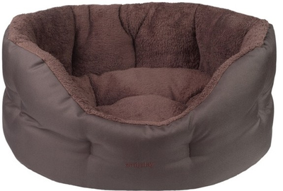 Лежак для собаки Amiplay Aspen M коричнева (5907563240254)